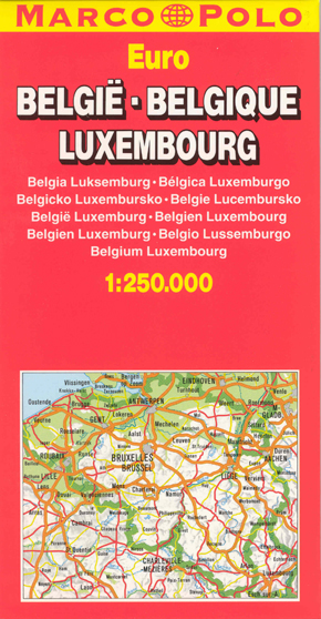 Belgicko 1:250 000