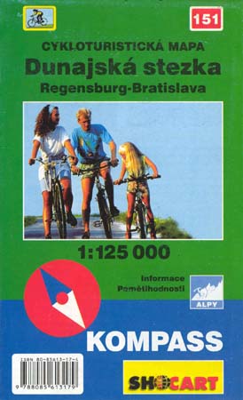 CM 151 Regensburg - Bratislava 1:125 000