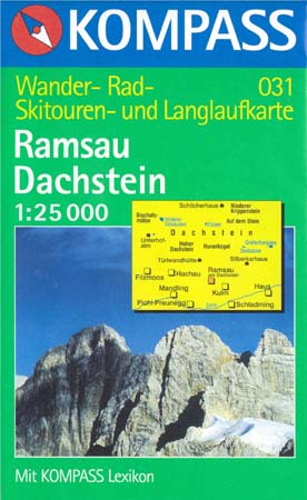 TM 031 Ramsau - Dachstein 1:25 000