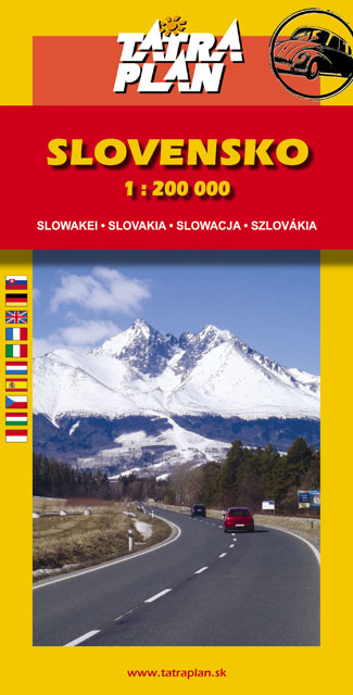 Automapa Slovensko 1:200 000 - TATRAPLAN