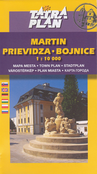 MM Martin, Prievidza, Bojnice 1:10 000