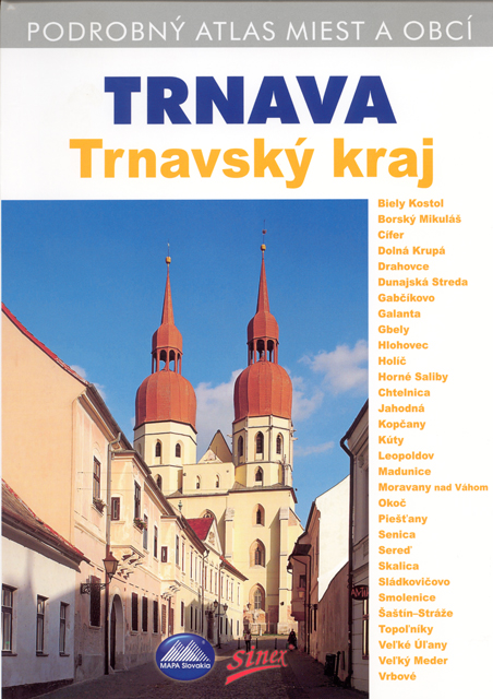 Trnava + trnavský kraj, atlas
