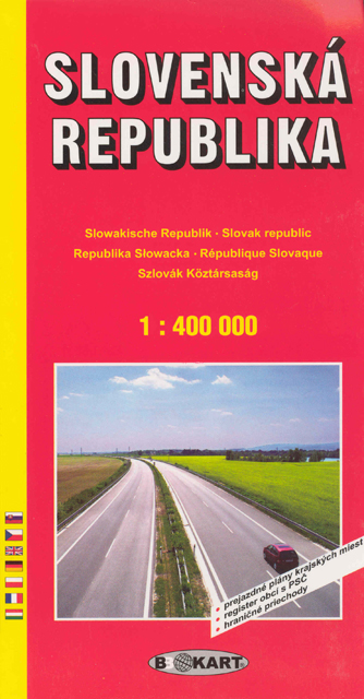 Automapa Slovensko 1:400 000