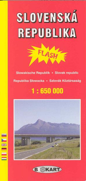 Automapa Slovenska 1:650 000 - flash