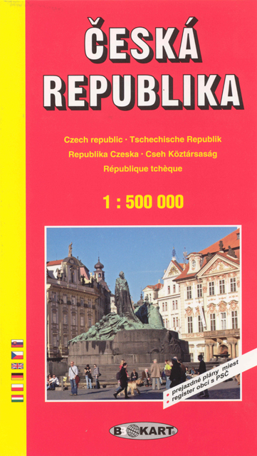 Automapa Česká republika 1:500 000