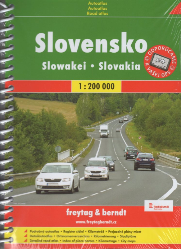 Autoatlas Slovensko 1:200 000 - FB