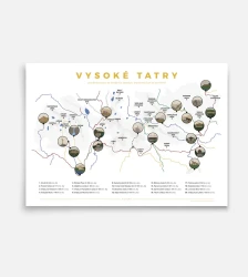 Stieracia mapa Vysok� Tatry